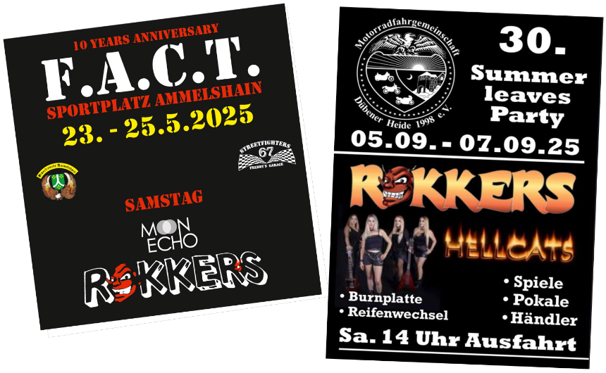 Rokkers Live Termine 2025